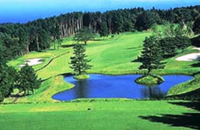 稲取ゴルフクラブのコース風景